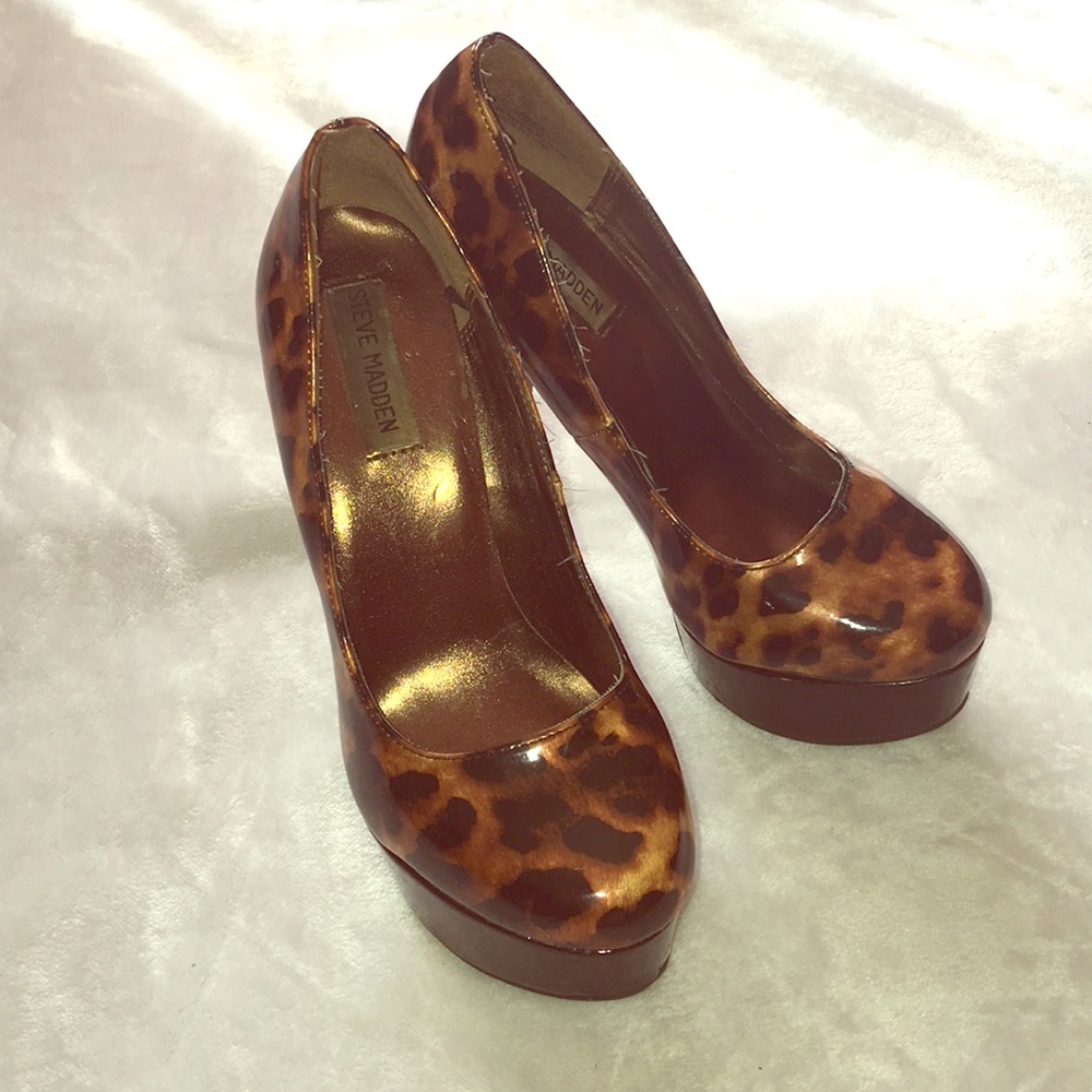 Animal Print Steve Madden Heels
